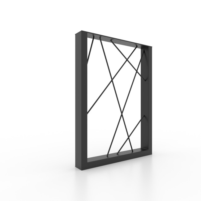 Halbinselbeine aus Eisen mit Astdesign, Eleganz und Originalität