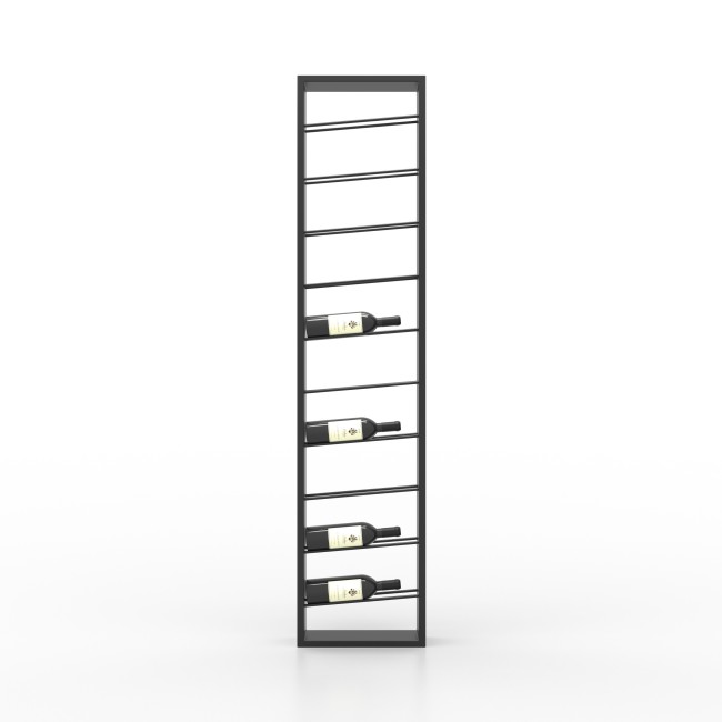 Porte-bouteilles de vin design pour 10 bouteilles, parfait pour intérieurs modernes