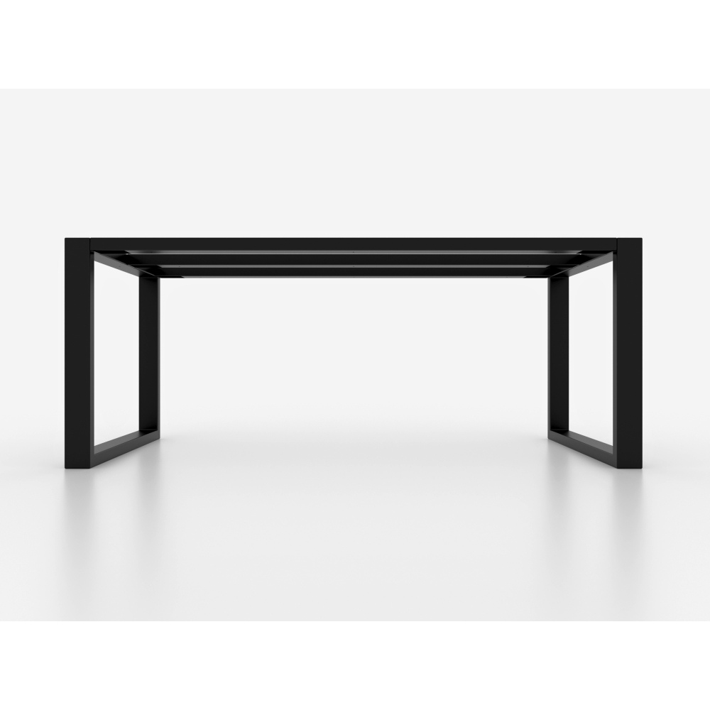 Gambe per tavolo in metallo con tre barre, massima stabilità per marmo