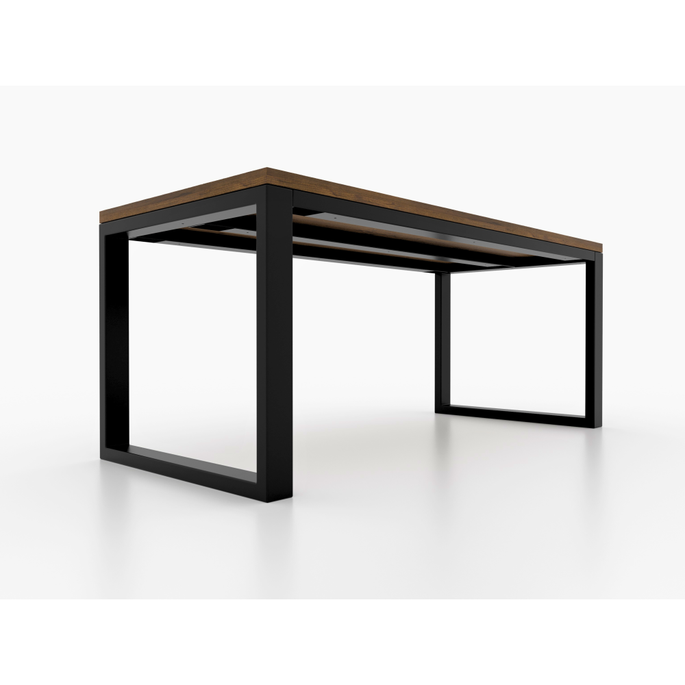 Pieds de table en métal avec trois barres, stabilité maximale pour marbre