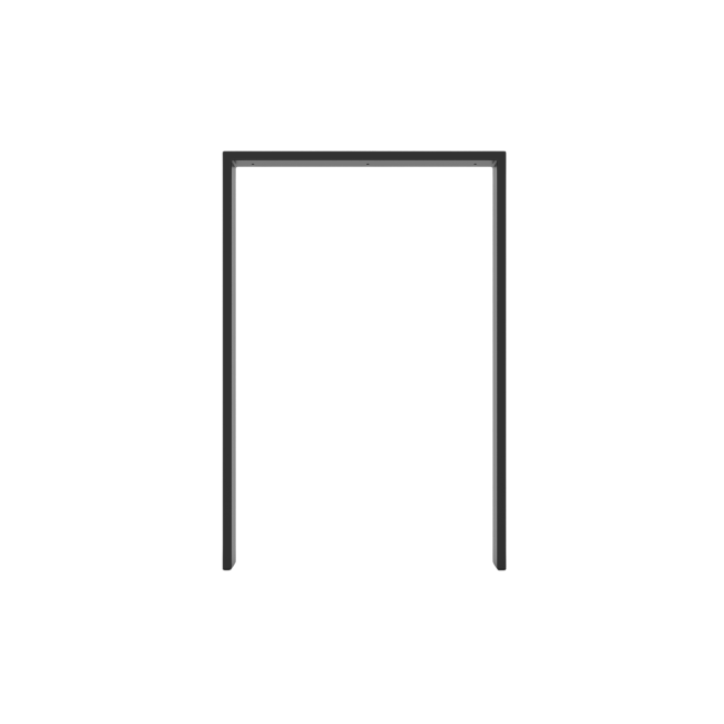 Schlanke U-förmige Beine für Küchenhalbinsel, essenzielles, funktionales Design