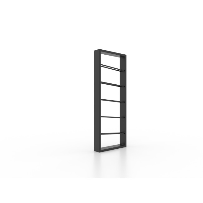 Weinregal für 5 Flaschen aus Metall, platzsparende Lösung