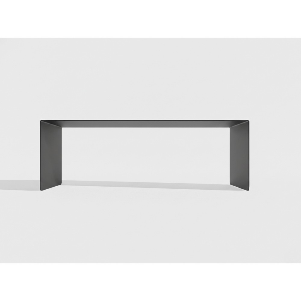 Tavolino Basso Salotto in Acciaio  | Coffee Table Industriale Moderno e Stabile | Monolite