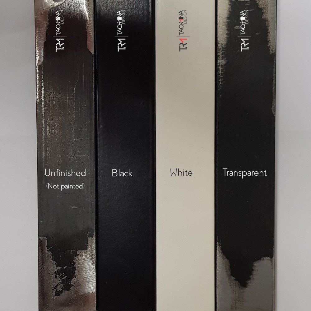 Gambe per tavolo a H in acciaio grezzo, ideale per cucine e loft industrial