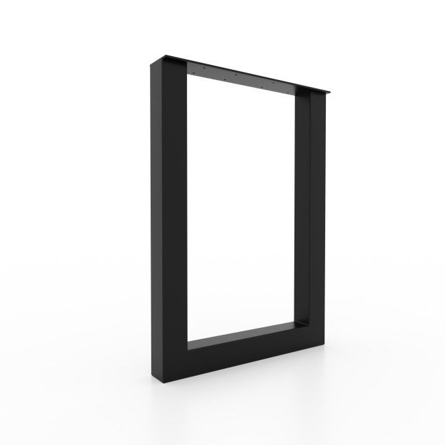 Slim metal kitchen peninsula legs, elegant and space-saving